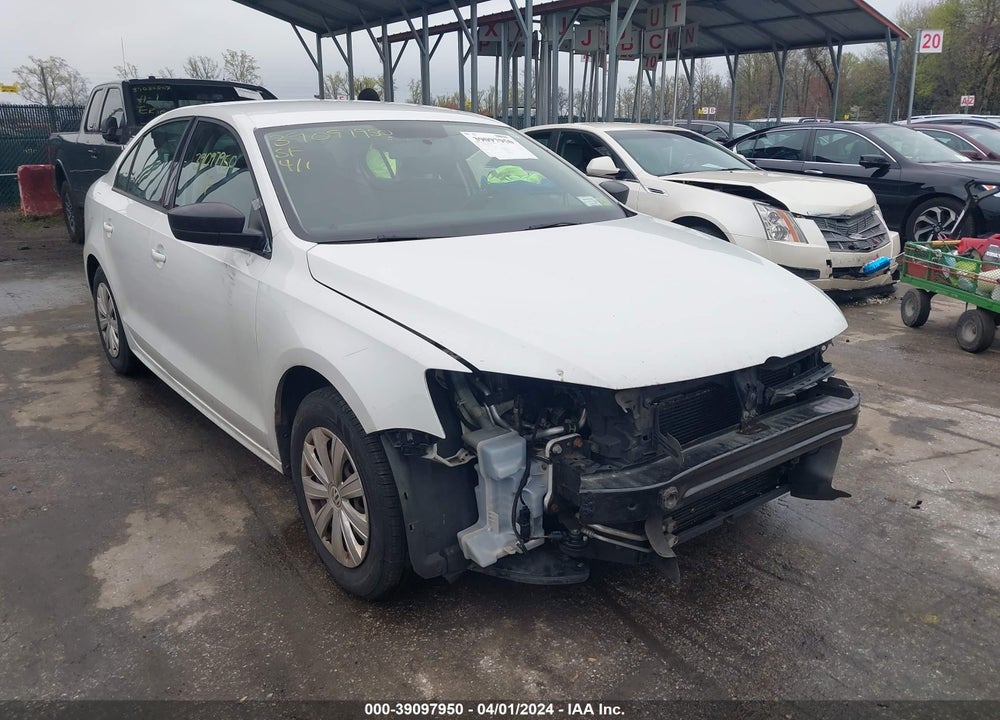 2014 VOLKSWAGEN JETTA 2.0L S VIN: 3VW1K7AJ7EM432939