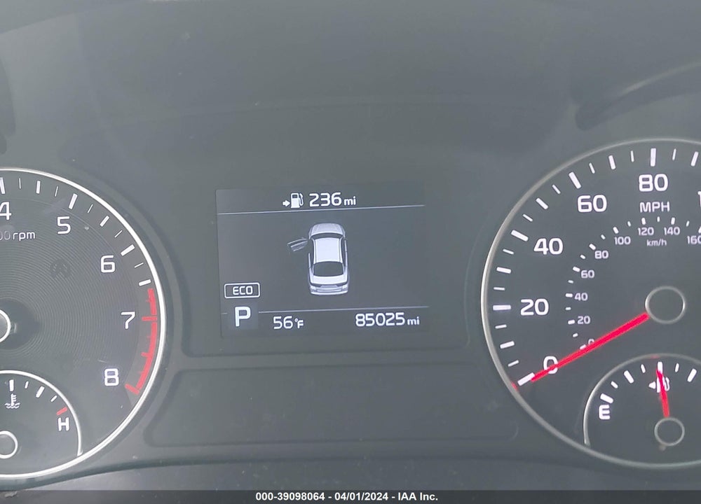 2019 KIA OPTIMA LX VIN: 5XXGT4L35KG294869