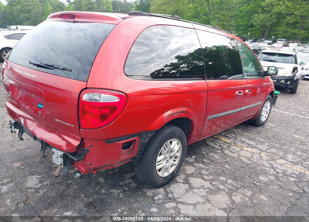 2003 DODGE GRAND CARAVAN SPORT VIN: 2D4GP44313R221075