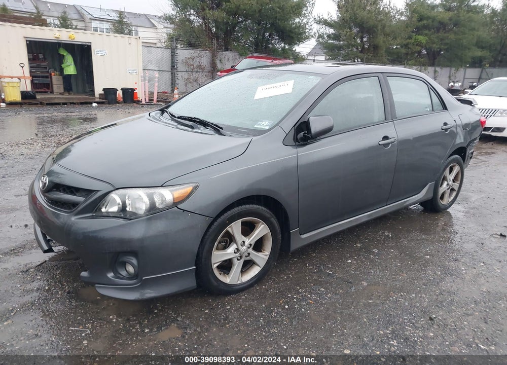 2011 TOYOTA COROLLA S VIN: 2T1BU4EE3BC624182