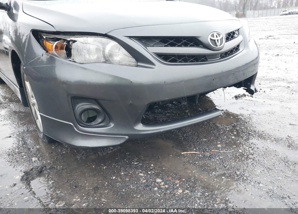 2011 TOYOTA COROLLA S VIN: 2T1BU4EE3BC624182