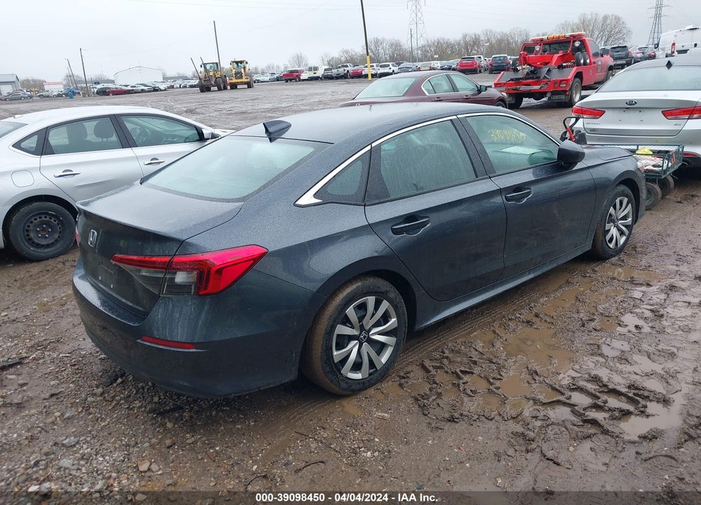 2023 HONDA CIVIC LX VIN: 2HGFE2F21PH566711