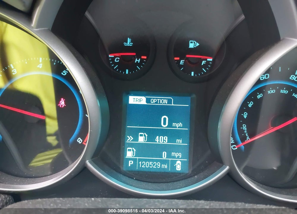 2014 CHEVROLET CRUZE 1LT AUTO VIN: 1G1PC5SB2E7460107