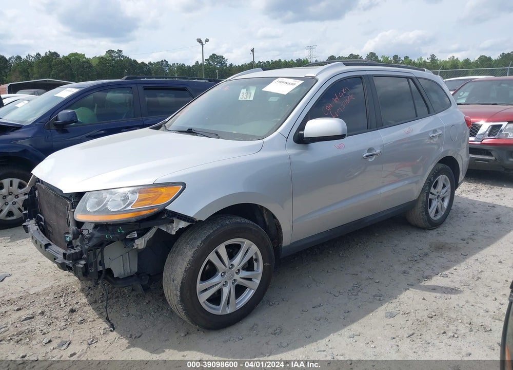 2011 HYUNDAI SANTA FE LIMITED VIN: 5XYZK3AB3BG010750