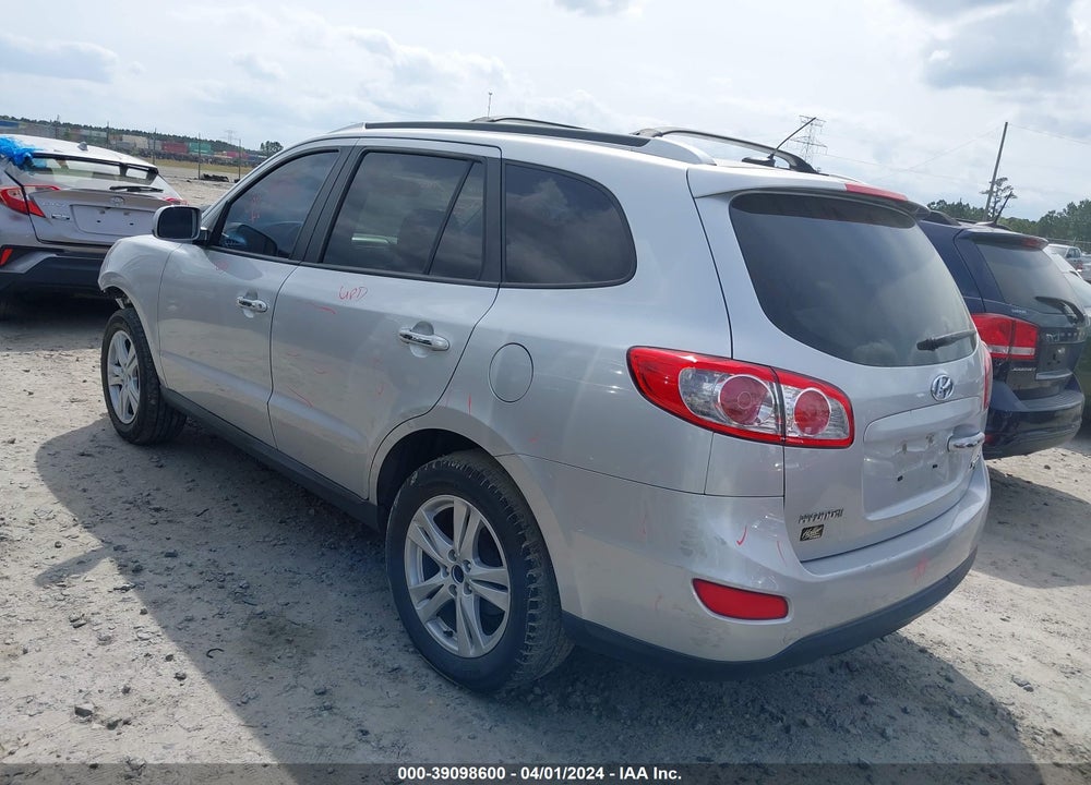 2011 HYUNDAI SANTA FE LIMITED VIN: 5XYZK3AB3BG010750
