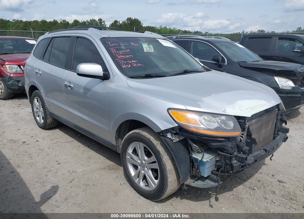 2011 HYUNDAI SANTA FE LIMITED VIN: 5XYZK3AB3BG010750