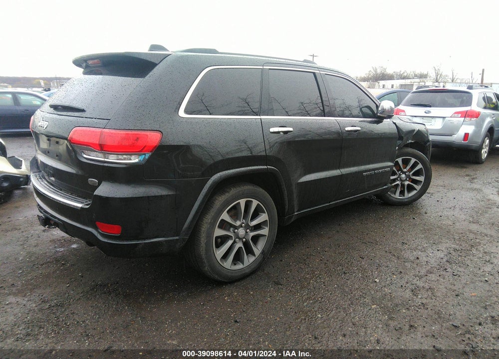 2018 JEEP GRAND CHEROKEE OVERLAND 4X4 VIN: 1C4RJFCG1JC421080