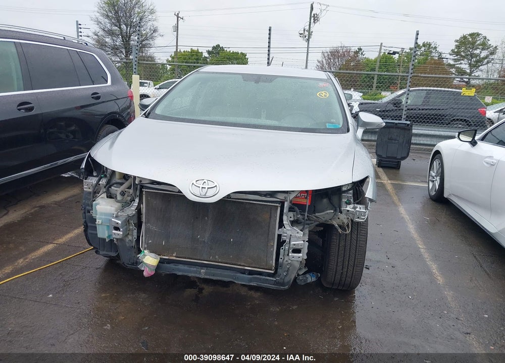 2015 TOYOTA VENZA XLE V6 VIN: 4T3ZK3BB6FU074156