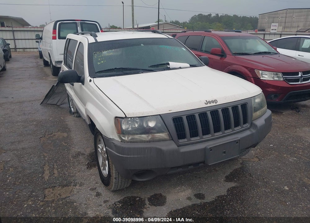2004 CHEROKEE JEEP GRAND  LAREDO VIN: 1J4GX48S04C113985