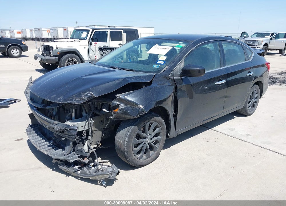 2018 NISSAN SENTRA S VIN: 3N1AB7AP0JY289345