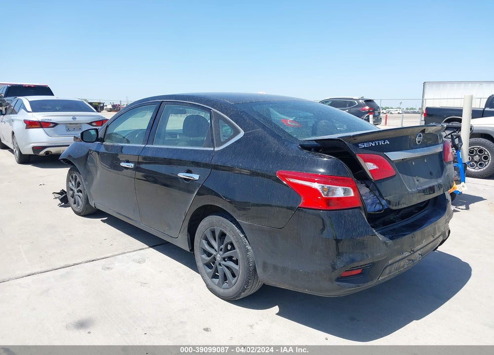 2018 NISSAN SENTRA S VIN: 3N1AB7AP0JY289345