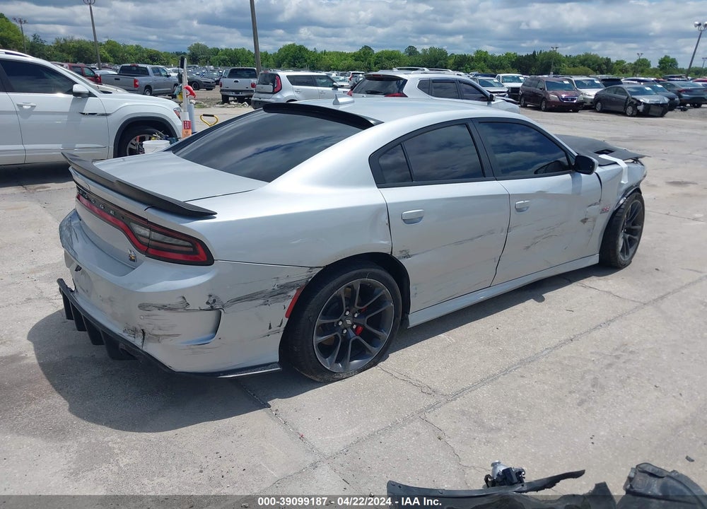 2021 DODGE CHARGER SCAT PACK RWD VIN: 2C3CDXGJ0MH658383
