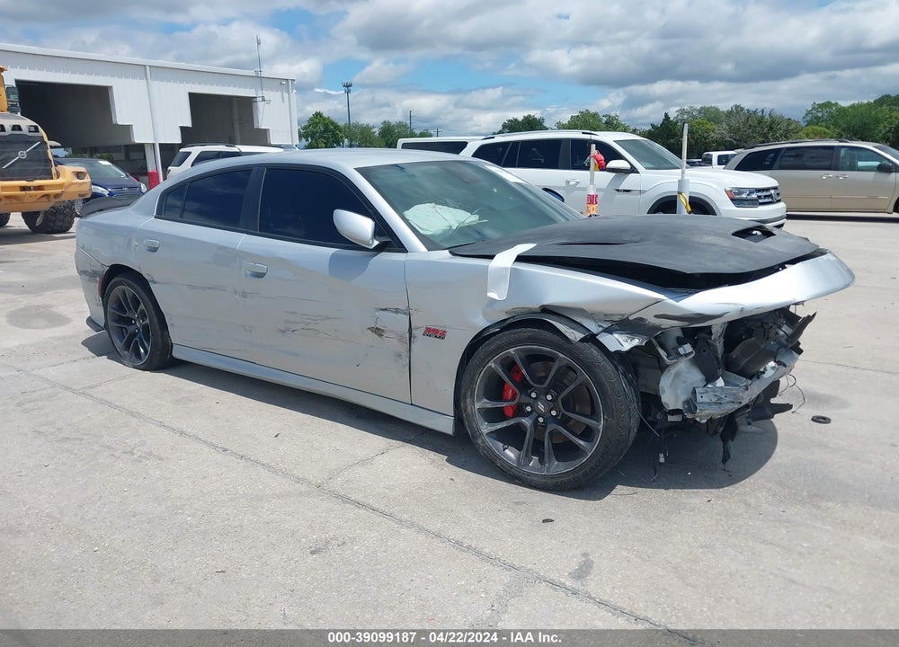 2021 DODGE CHARGER SCAT PACK RWD VIN: 2C3CDXGJ0MH658383