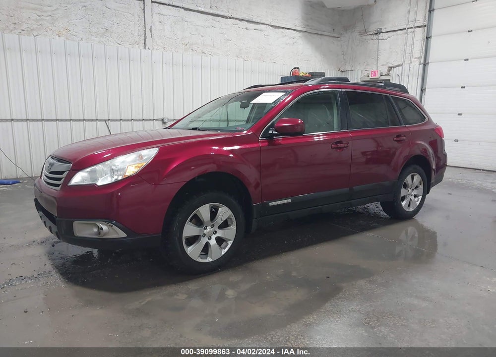 2011 SUBARU OUTBACK 2.5I PREMIUM VIN: 4S4BRBCC5B3365898