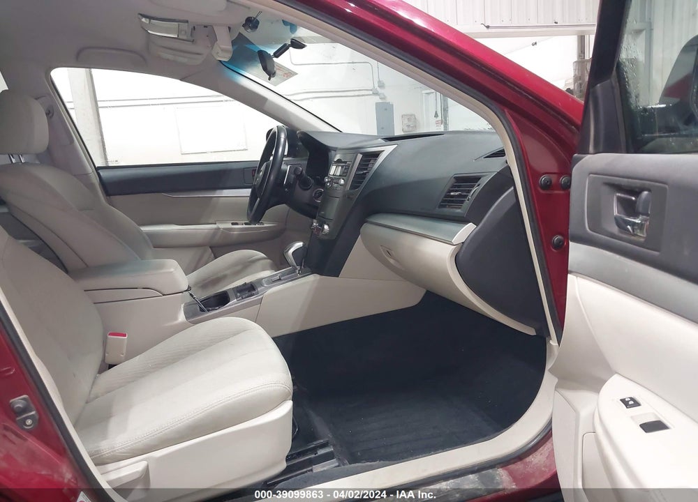 2011 SUBARU OUTBACK 2.5I PREMIUM VIN: 4S4BRBCC5B3365898