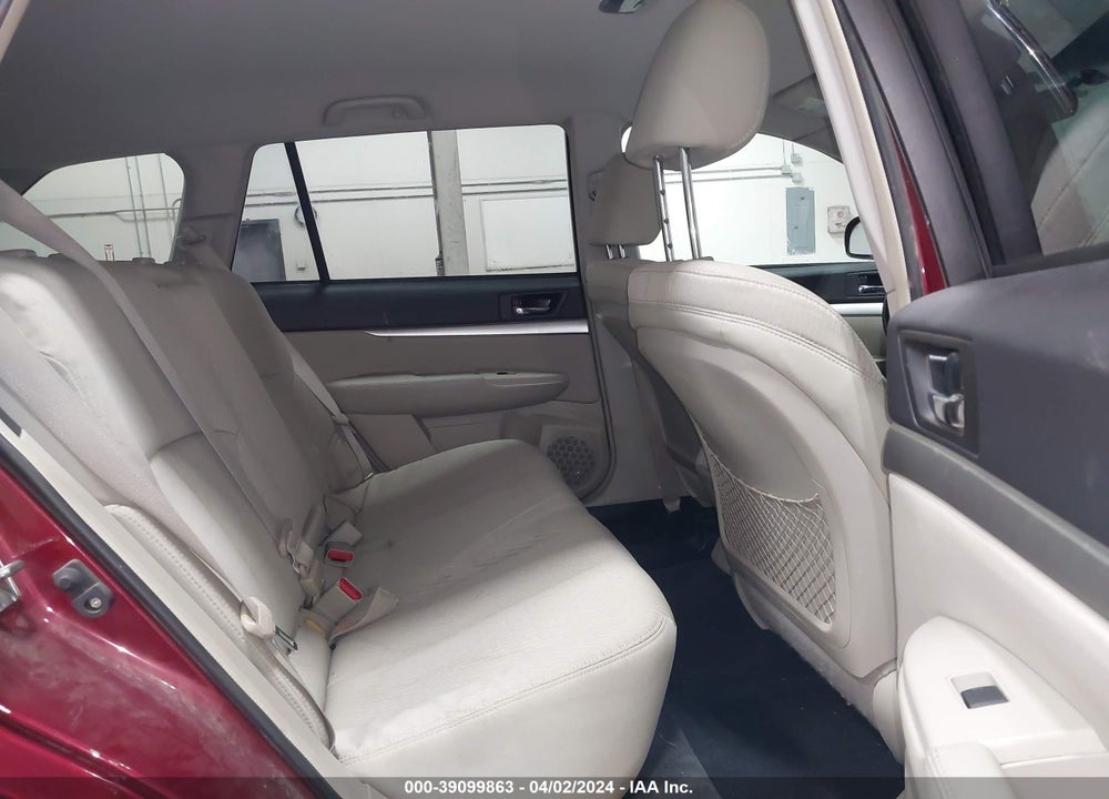 2011 SUBARU OUTBACK 2.5I PREMIUM VIN: 4S4BRBCC5B3365898
