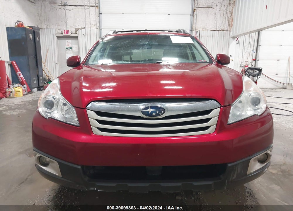2011 SUBARU OUTBACK 2.5I PREMIUM VIN: 4S4BRBCC5B3365898
