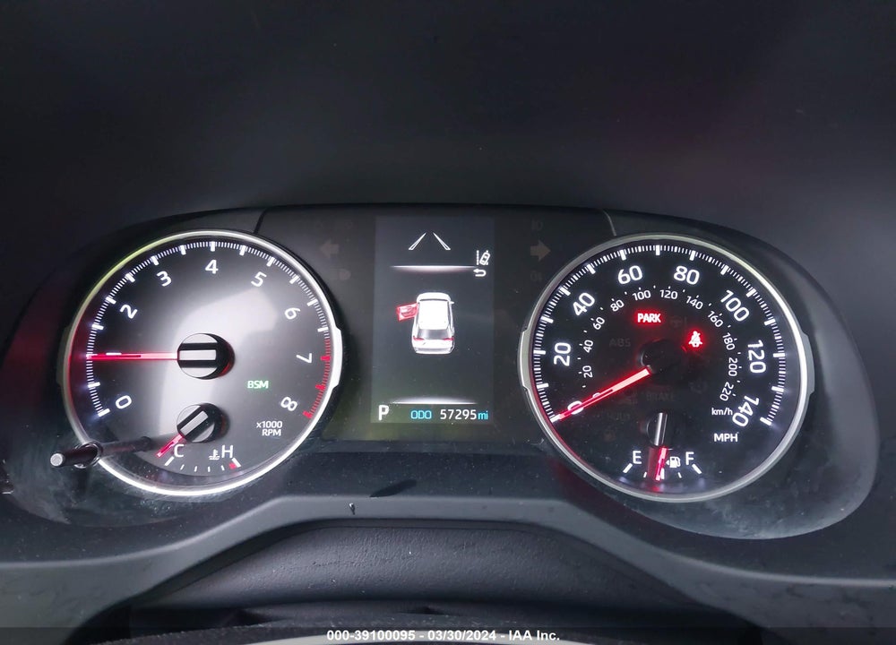 2019 TOYOTA RAV4 LE VIN: JTMK1RFV7KD005849