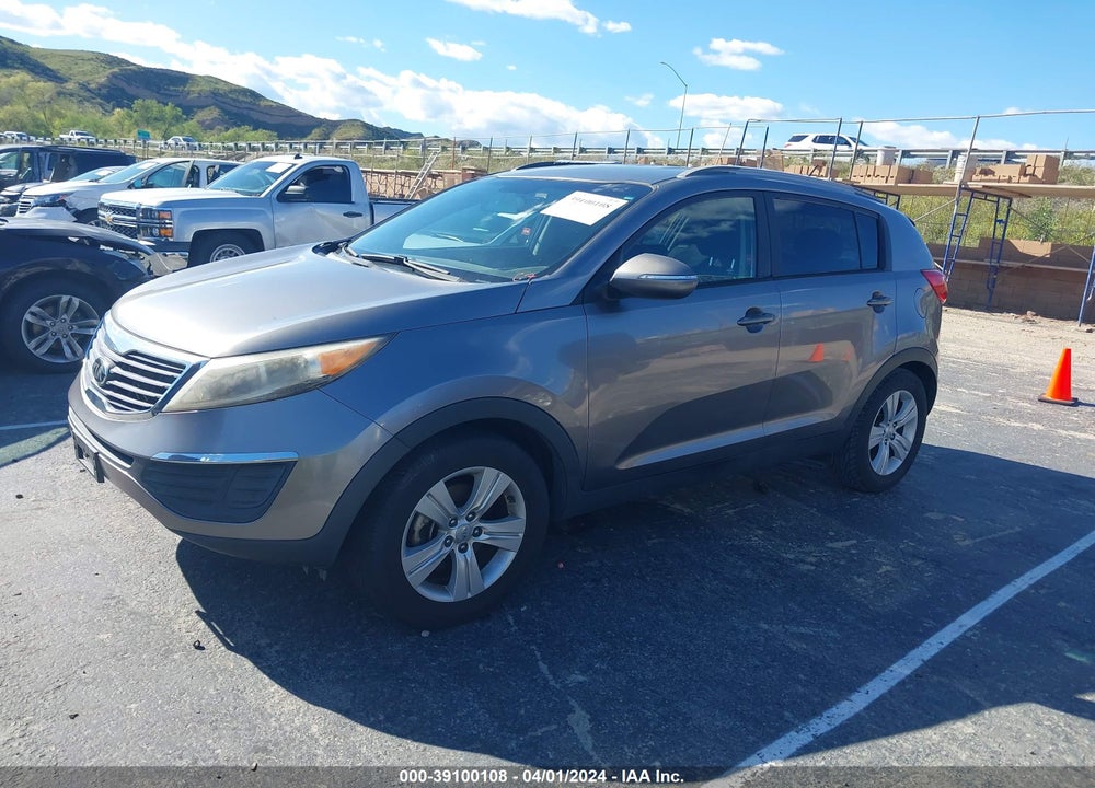 2013 KIA SPORTAGE LX VIN: KNDPB3A28D7410553