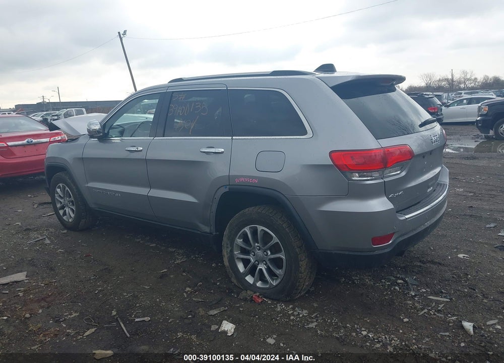 2014 JEEP GRAND CHEROKEE LIMITED VIN: 1C4RJFBG8EC578130