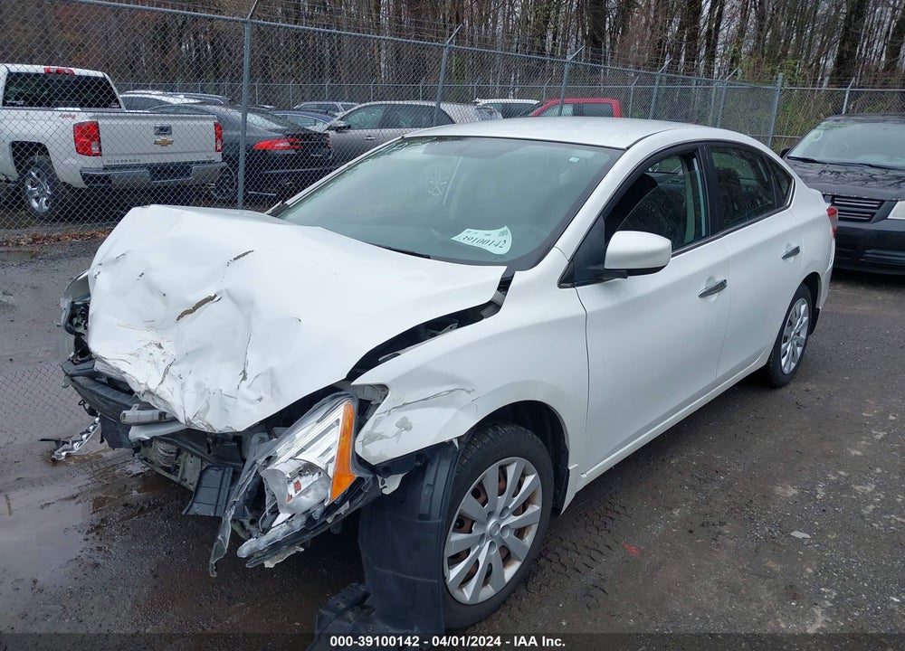 2014 NISSAN SENTRA FE+ S/FE+ SV/S/SL/SR/SV VIN: 3N1AB7AP0EY257761