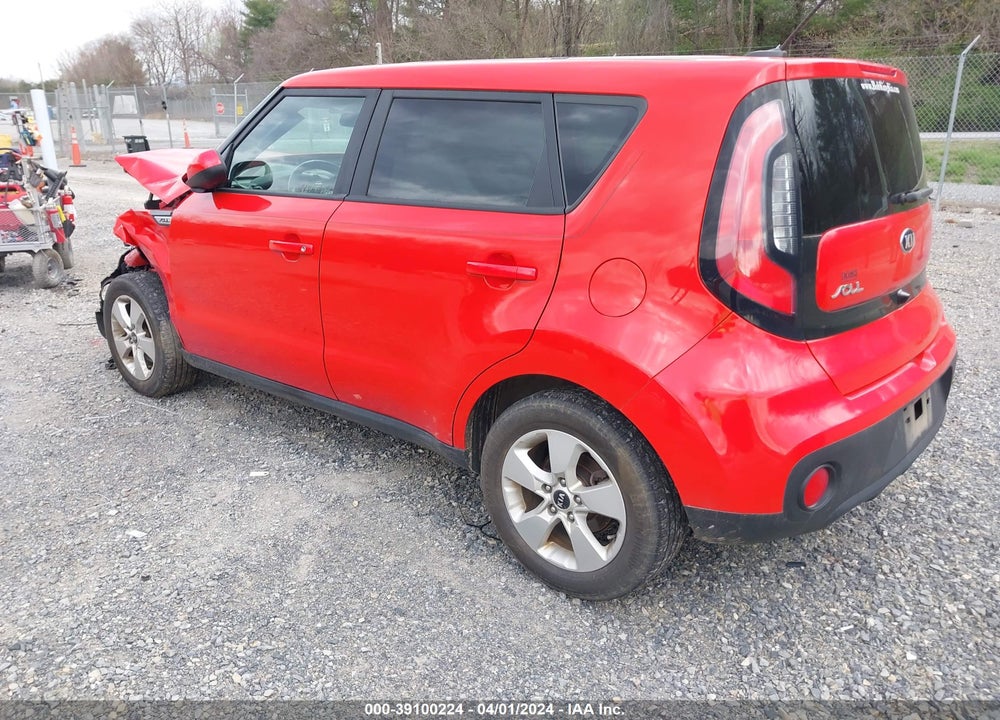 2019 KIA SOUL VIN: KNDJN2A29K7644592