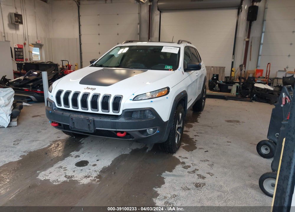 2014 JEEP CHEROKEE TRAILHAWK VIN: 1C4PJMBBXEW286638
