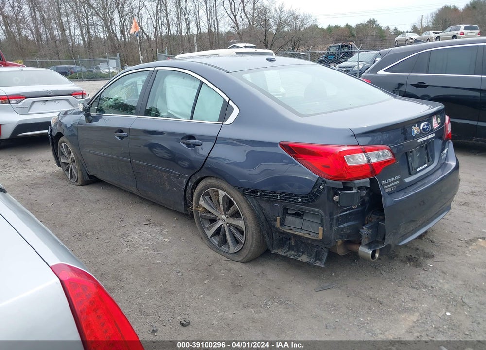 2015 SUBARU LEGACY 2.5I LIMITED VIN: 4S3BNAN62F3050662