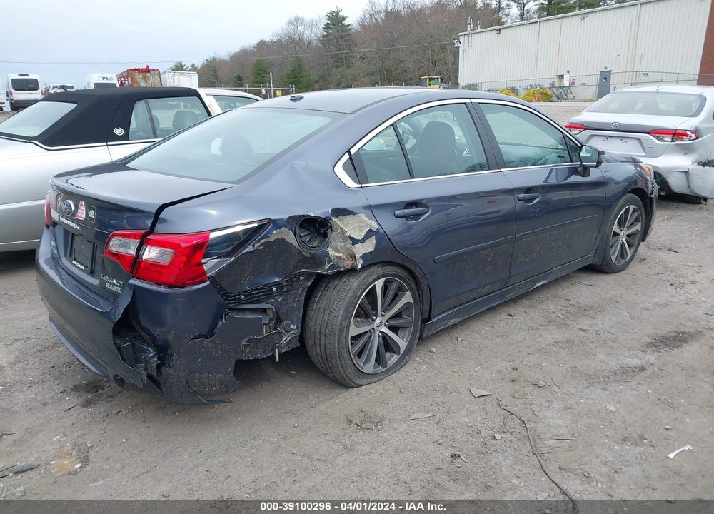 2015 SUBARU LEGACY 2.5I LIMITED VIN: 4S3BNAN62F3050662