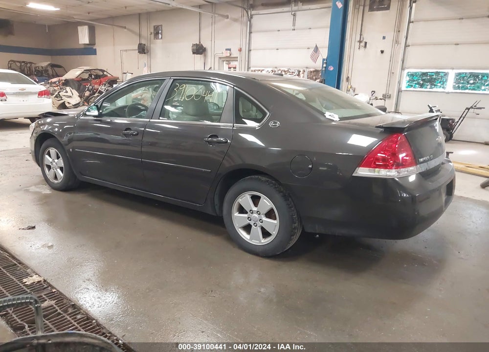 2008 CHEVROLET IMPALA LT VIN: 2G1WT58N081314870