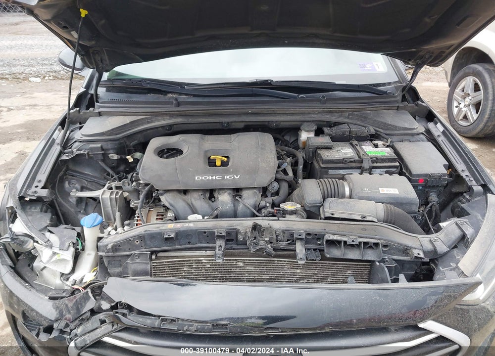 2017 HYUNDAI ELANTRA SE VIN: KMHD84LF1HU065652