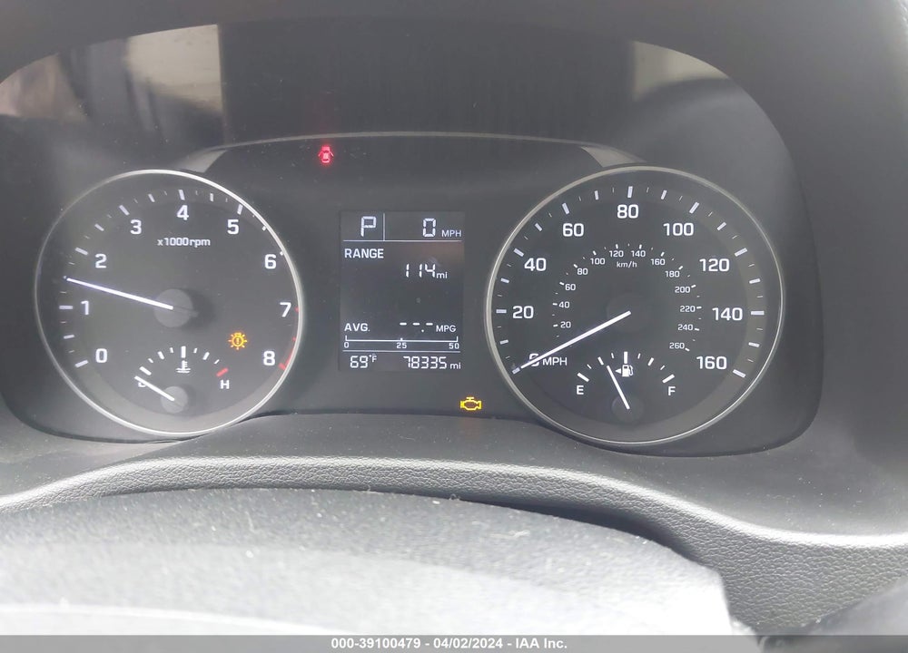 2017 HYUNDAI ELANTRA SE VIN: KMHD84LF1HU065652