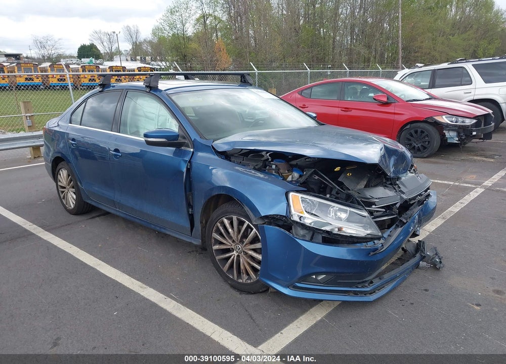 2015 VOLKSWAGEN JETTA 1.8T SE VIN: 3VWD17AJ0FM253790