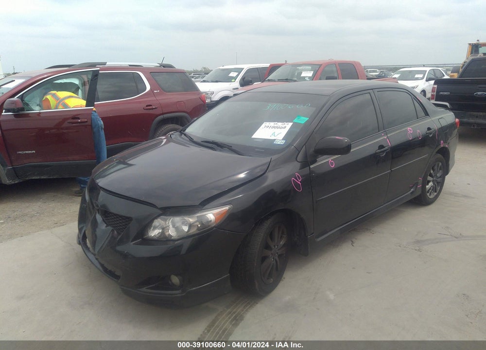2009 TOYOTA COROLLA S VIN: 1NXBU40E99Z120994