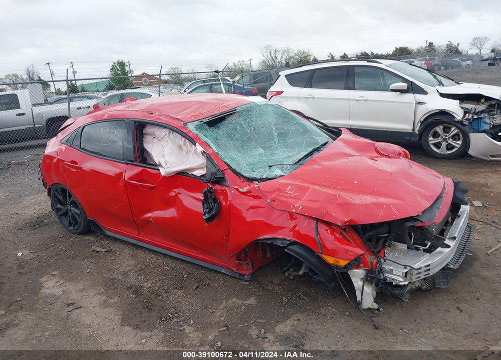2018 HONDA CIVIC SPORT VIN: SHHFK7H49JU413010