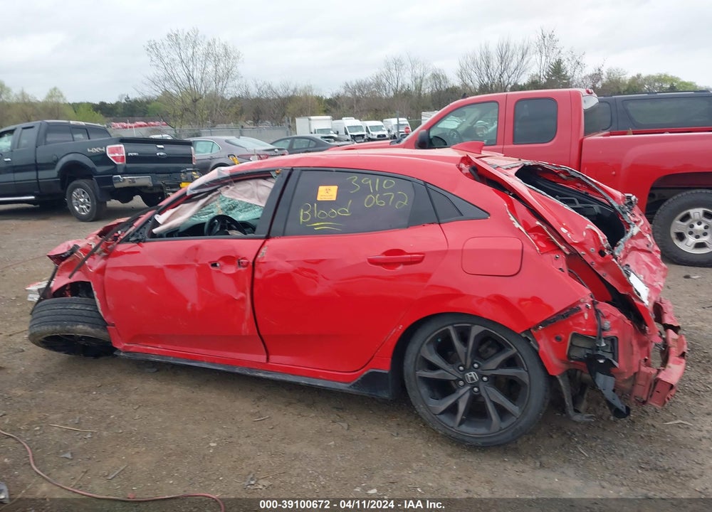 2018 HONDA CIVIC SPORT VIN: SHHFK7H49JU413010