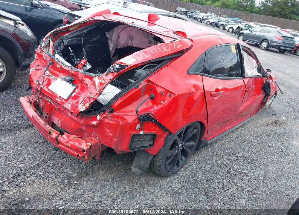2018 HONDA CIVIC SPORT VIN: SHHFK7H49JU413010
