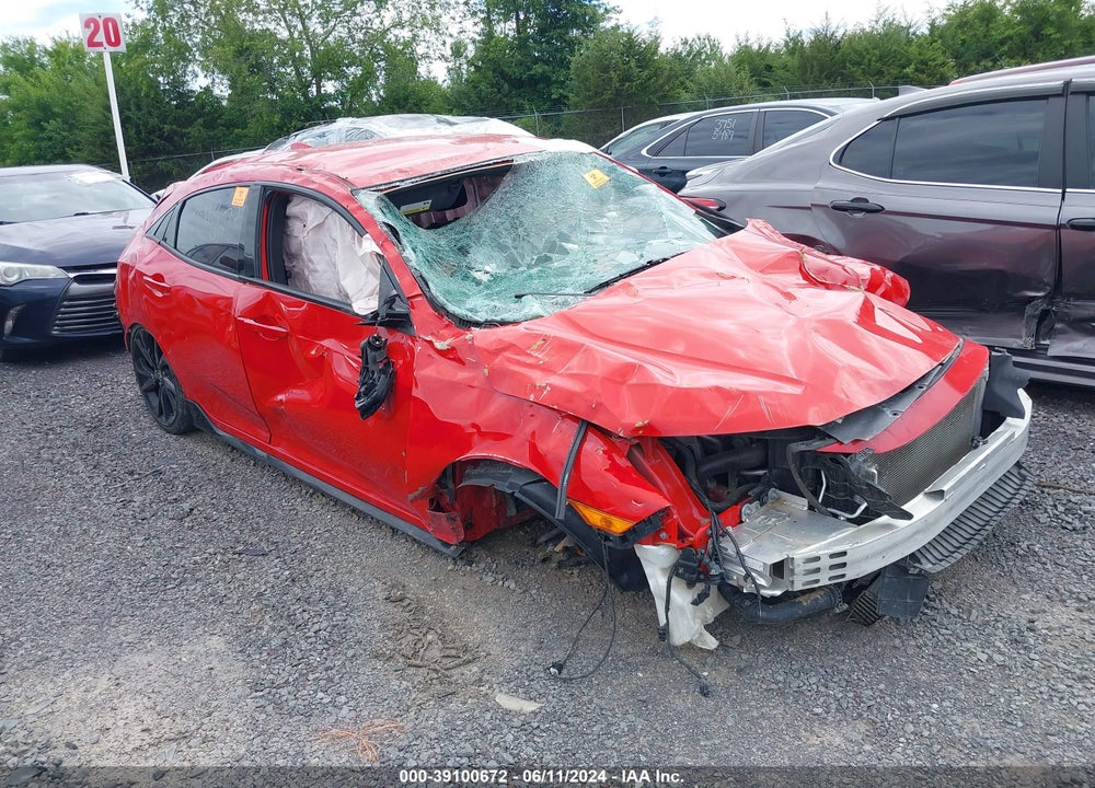 2018 HONDA CIVIC SPORT VIN: SHHFK7H49JU413010