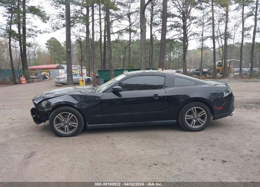 2012 FORD MUSTANG V6 PREMIUM VIN: 1ZVBP8AMXC5273858