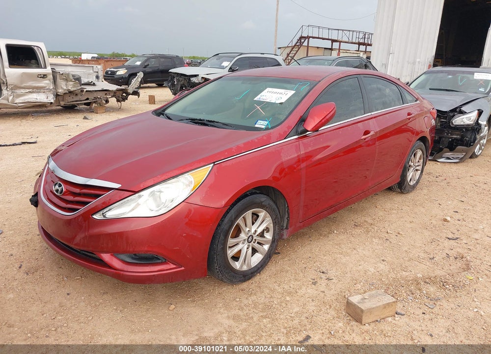 2012 HYUNDAI SONATA GLS VIN: 5NPEB4ACXCH445630