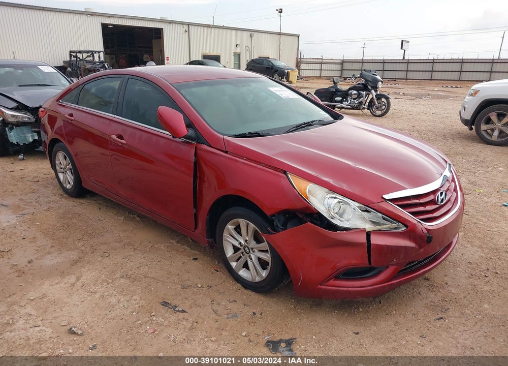 2012 HYUNDAI SONATA GLS VIN: 5NPEB4ACXCH445630