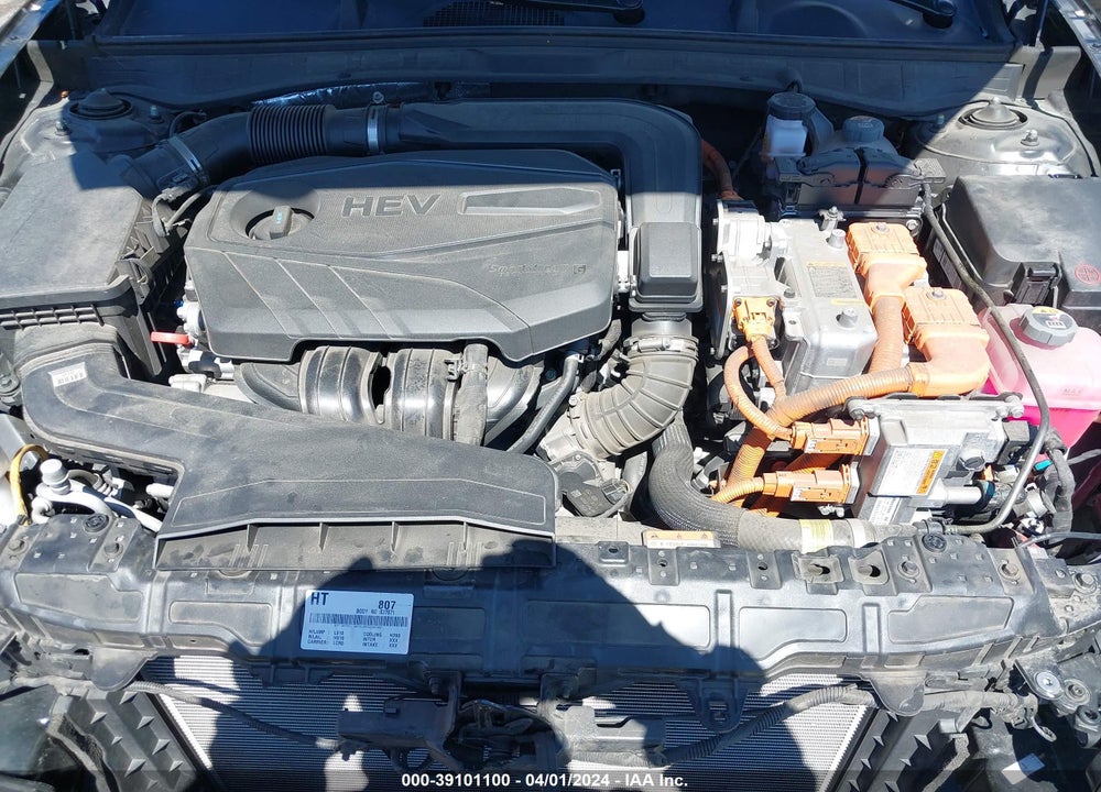2022 HYUNDAI SONATA HYBRID BLUE VIN: KMHL24JJ4NA037071