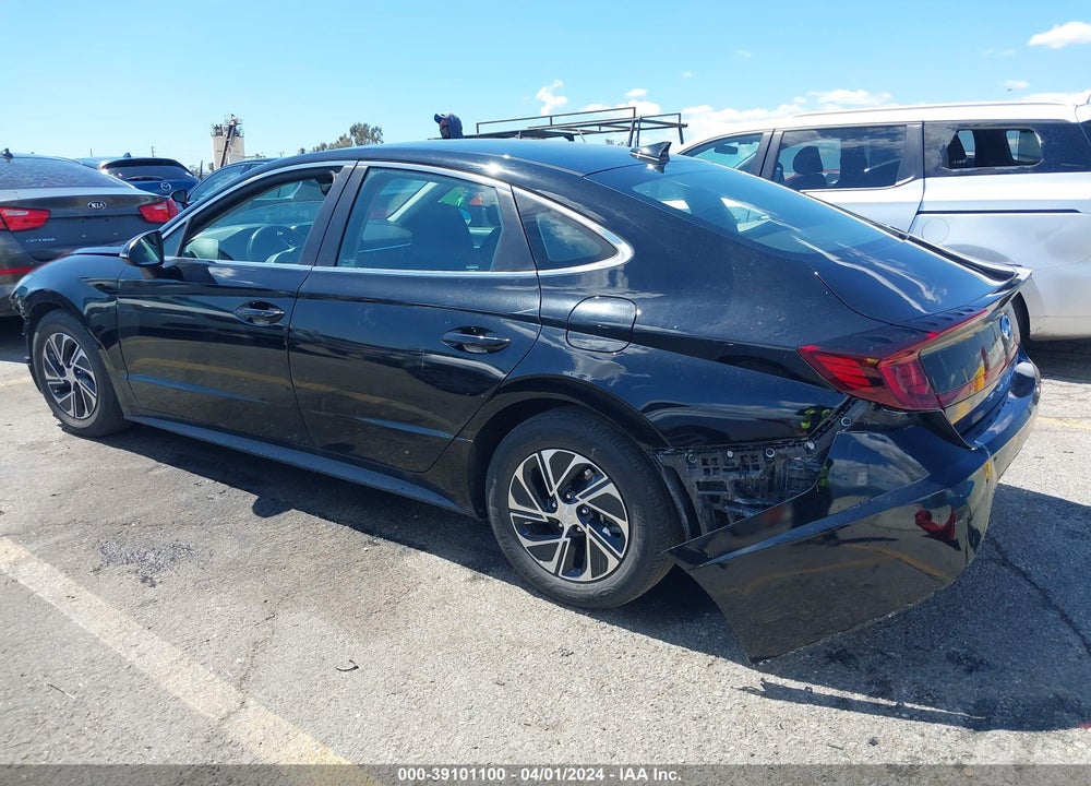 2022 HYUNDAI SONATA HYBRID BLUE VIN: KMHL24JJ4NA037071