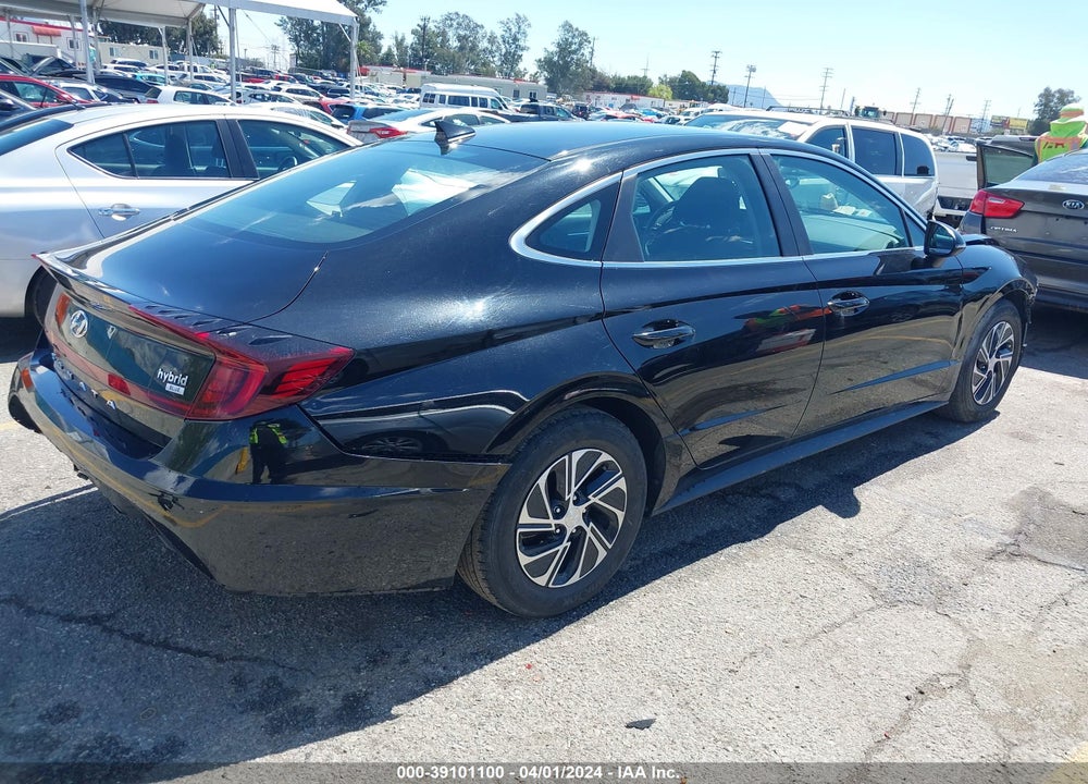 2022 HYUNDAI SONATA HYBRID BLUE VIN: KMHL24JJ4NA037071