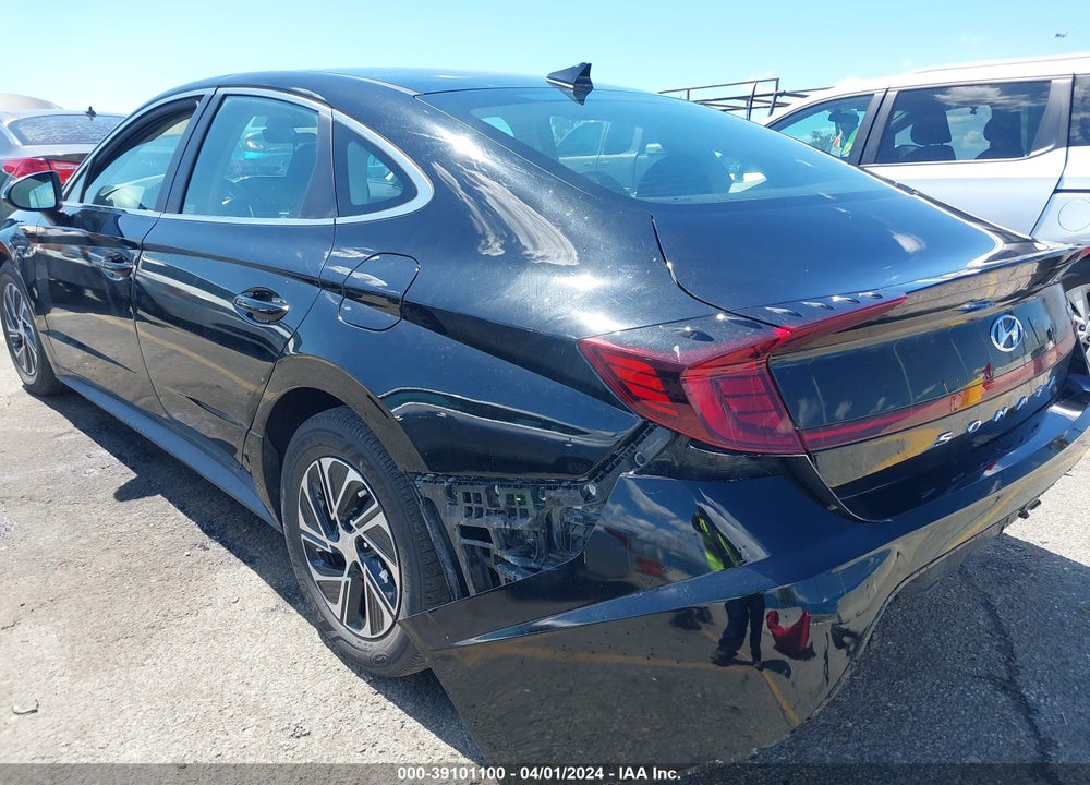 2022 HYUNDAI SONATA HYBRID BLUE VIN: KMHL24JJ4NA037071
