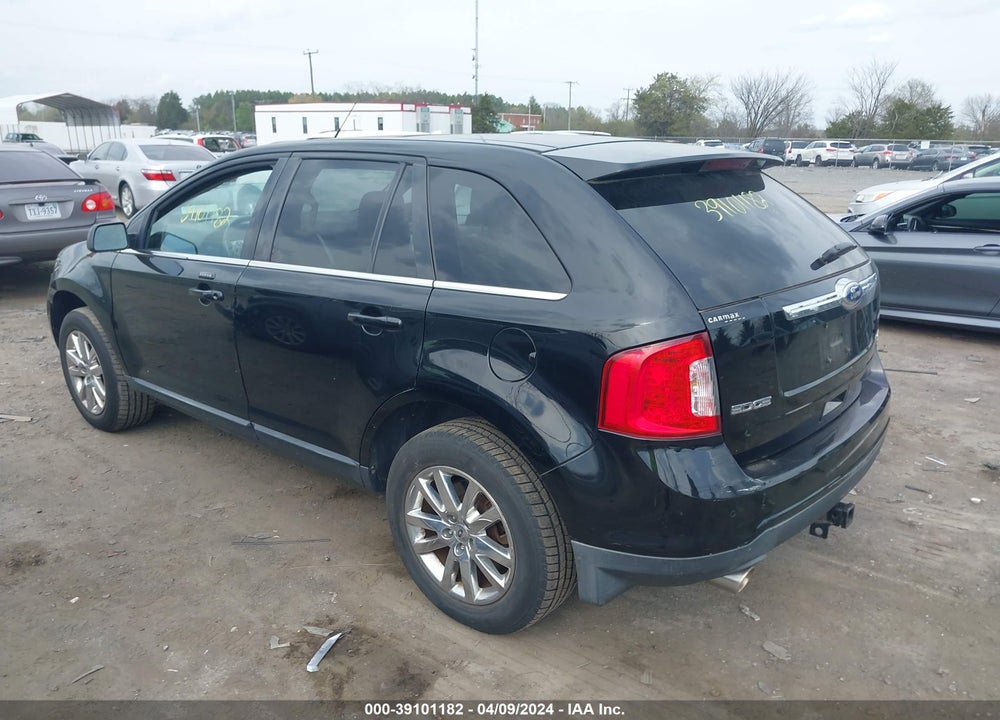 2011 FORD EDGE LIMITED VIN: 2FMDK4KC3BBB57612