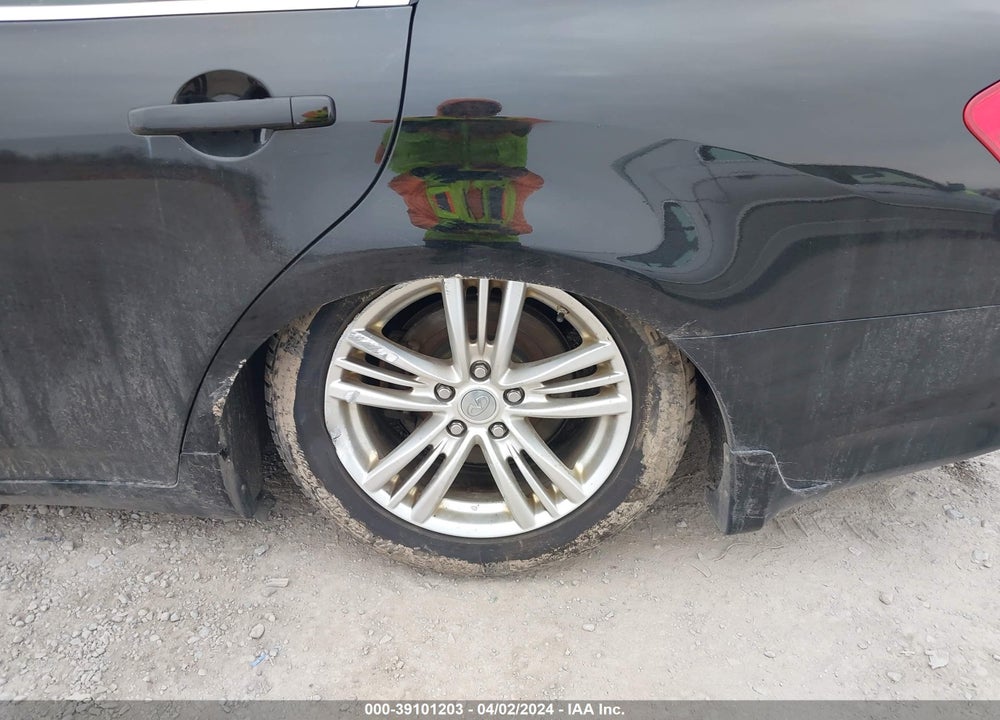 2013 INFINITI G37X VIN: JN1CV6AR9DM769659