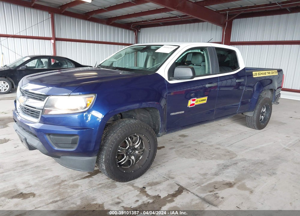 2015 CHEVROLET COLORADO WT VIN: 1GCGSAE36F1205732