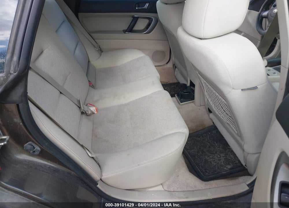 2008 SUBARU OUTBACK 2.5I/2.5I L.L. BEAN EDITION VIN: 4S4BP61C087306100