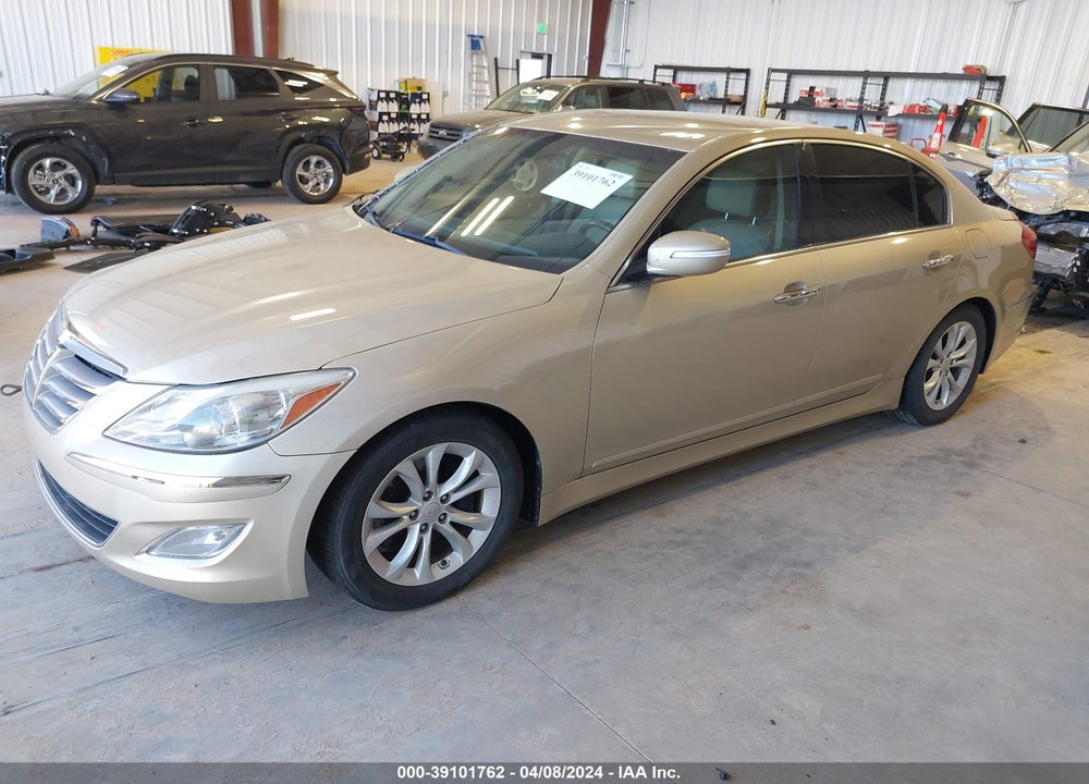 2012 HYUNDAI GENESIS 3.8 VIN: KMHGC4DD5CU193572
